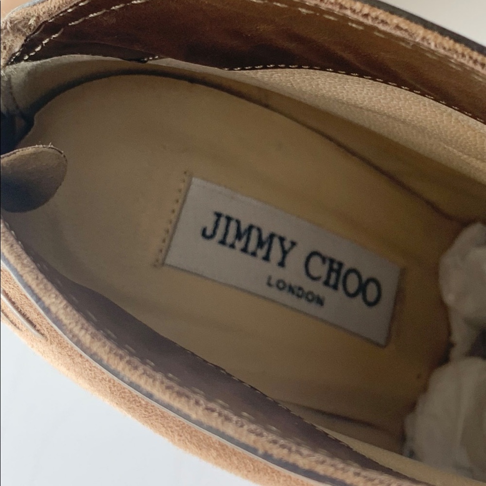 Jimmy Choo, Evans Suede Ankle Boots/Booties - Picture 10 of 11